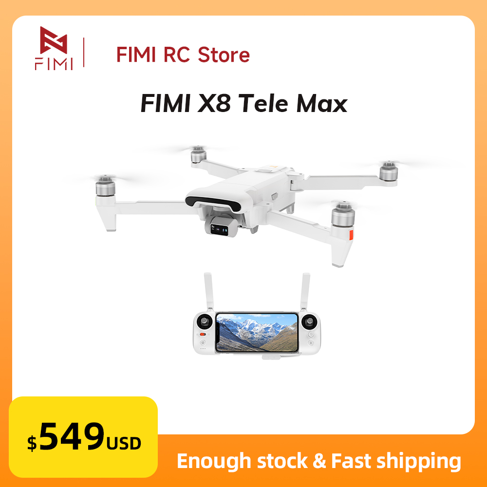Skyzone Sky04X Pro Oled Fpv Goggles - FIMI X8 Tele Max Drohne mit