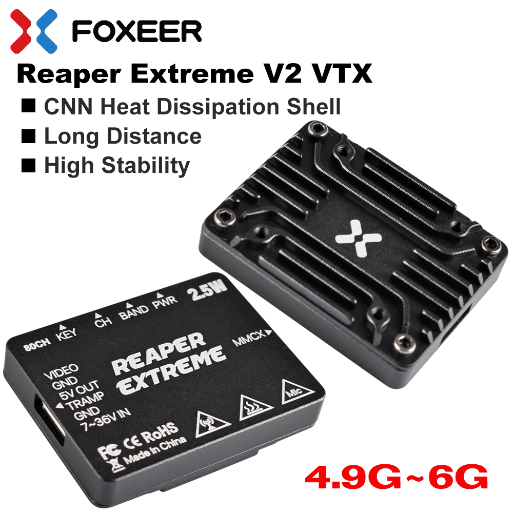 Foxeer 4.9-6G Reaper Extreme V – Foxeer Reaper Extreme 2.5W Vtx Bewertung und Preis