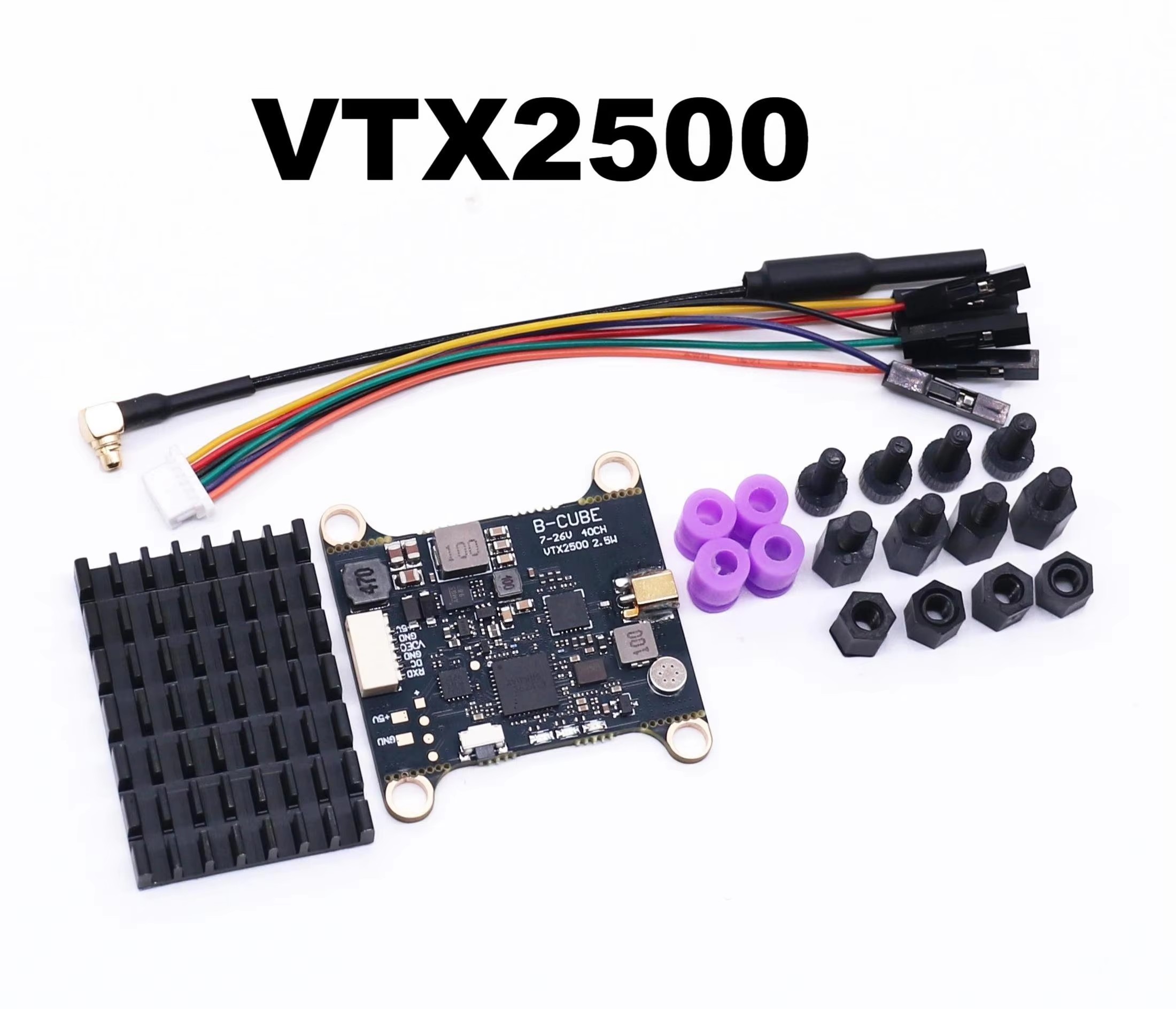 B-CUBE 5,8G VTX 800 1000 1600  – Geprc Rad Vtx 5.8G 2.5W Bewertung und Preis