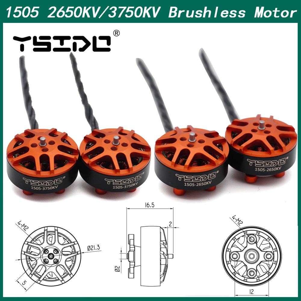 4 Stück YSIDO 1505 2650KV 3750 – Walksnail Avatar Hd Goggles X Bewertung und Preis